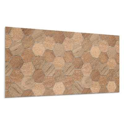 Panou perete Model hexagonal de țiglă