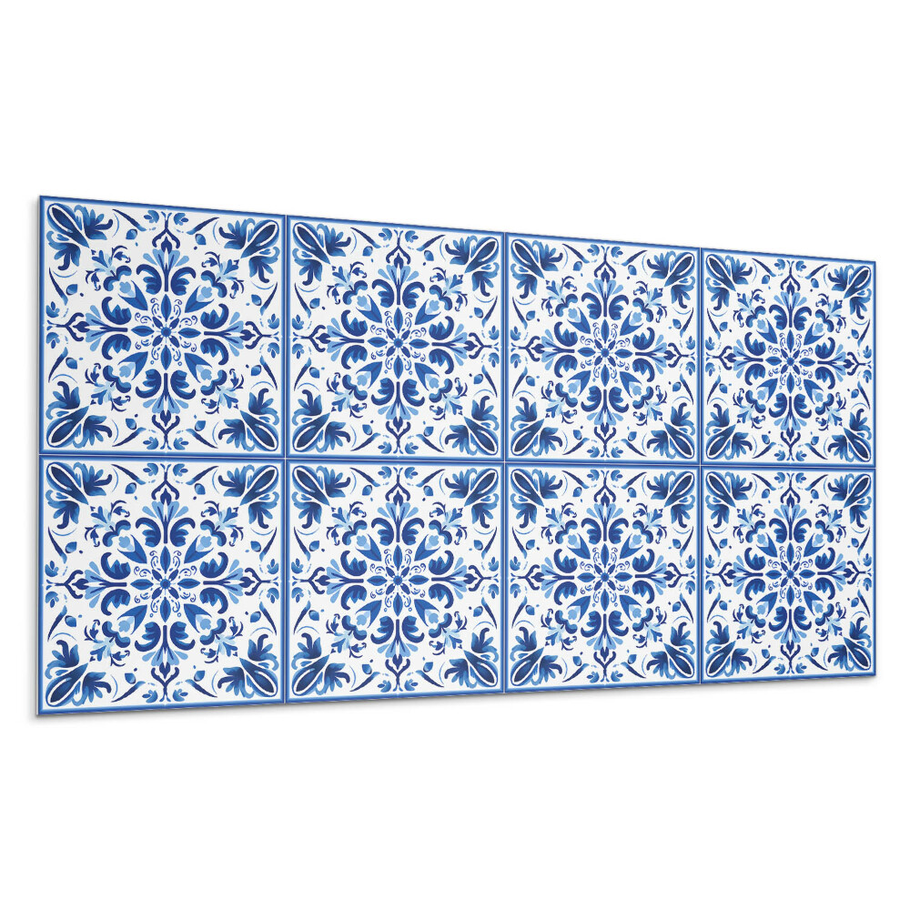 Panou perete Model floral în simetrie