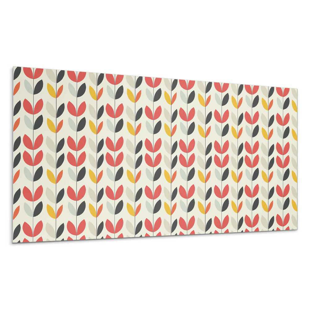 Panou decorativ pvc Model de frunze pe fundal