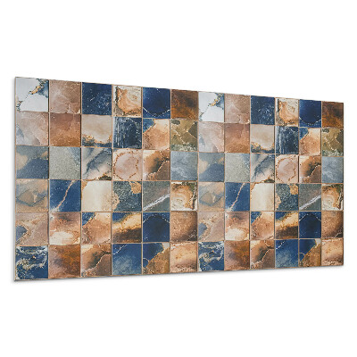 Panou decorativ bucatarie Mozaic cu modele de piatră