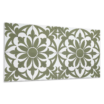 Panou decorativ bucatarie Model floral cu frunze