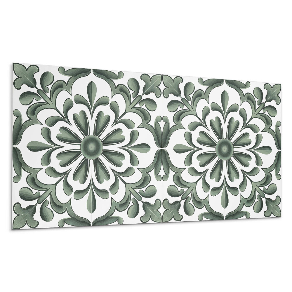 Panou decorativ pvc Motiv vegetal într-un cerc