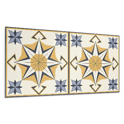 Panou decorativ Model de busolă cu stele