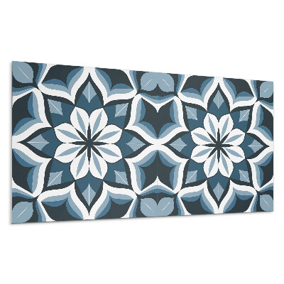 Panou perete Motiv floral în simetrie