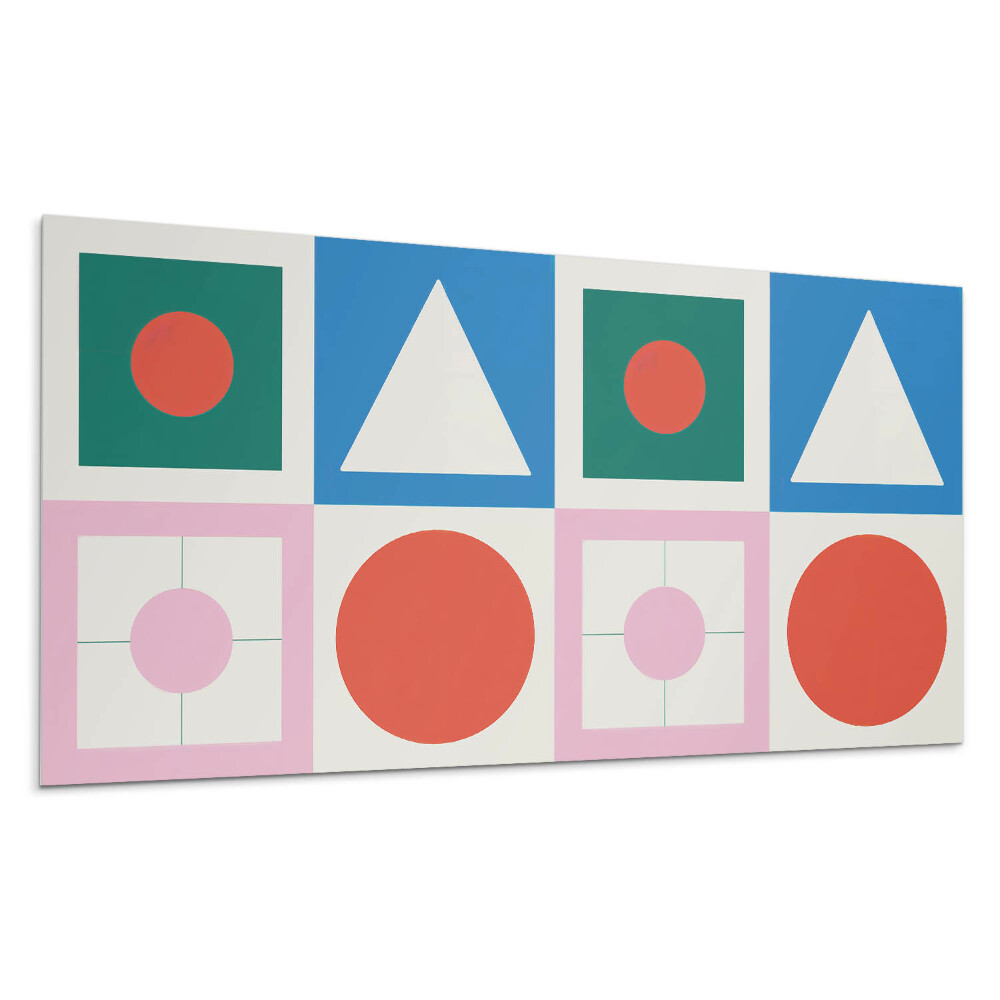 Panou perete Geometrie în contraste