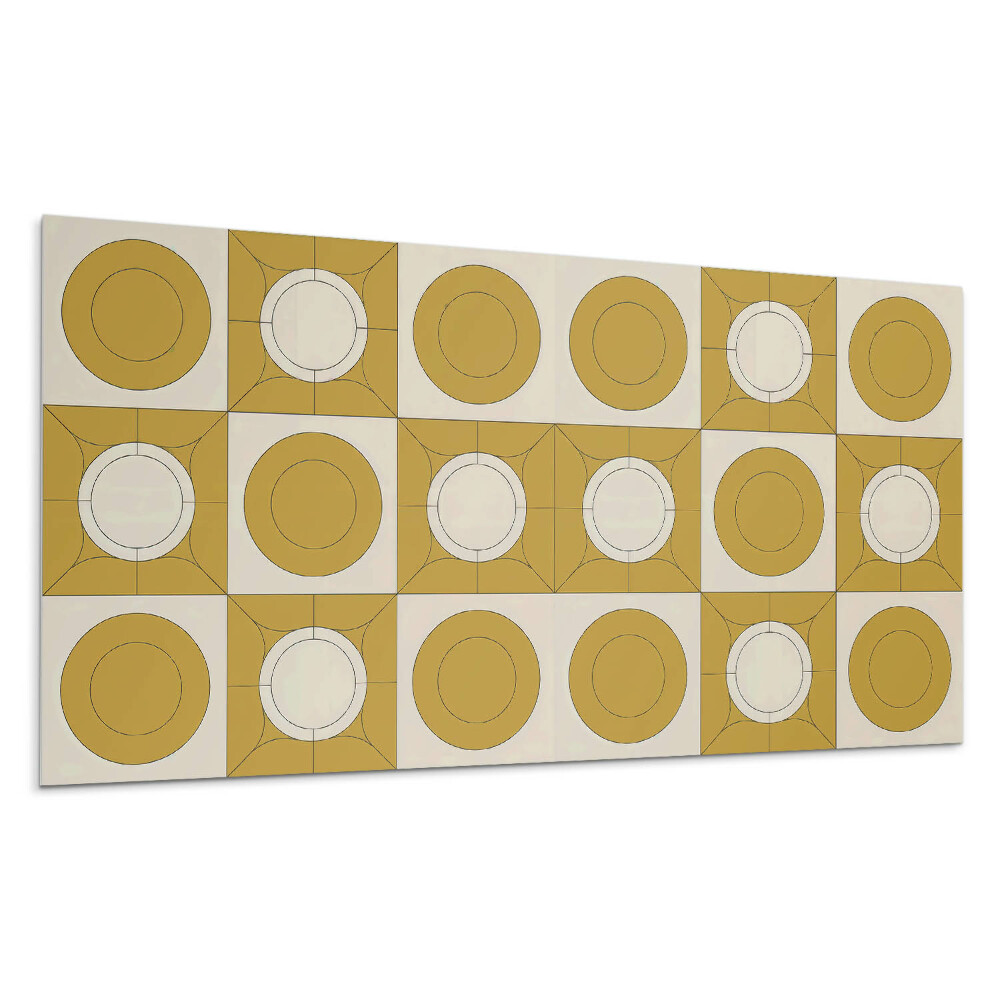 Panou decorativ pvc Model geometric cu cercuri