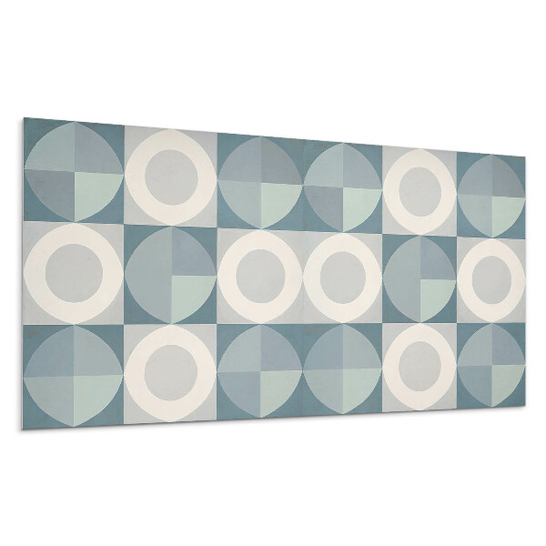 Panou decorativ bucatarie Geometria cercurilor și a formelor