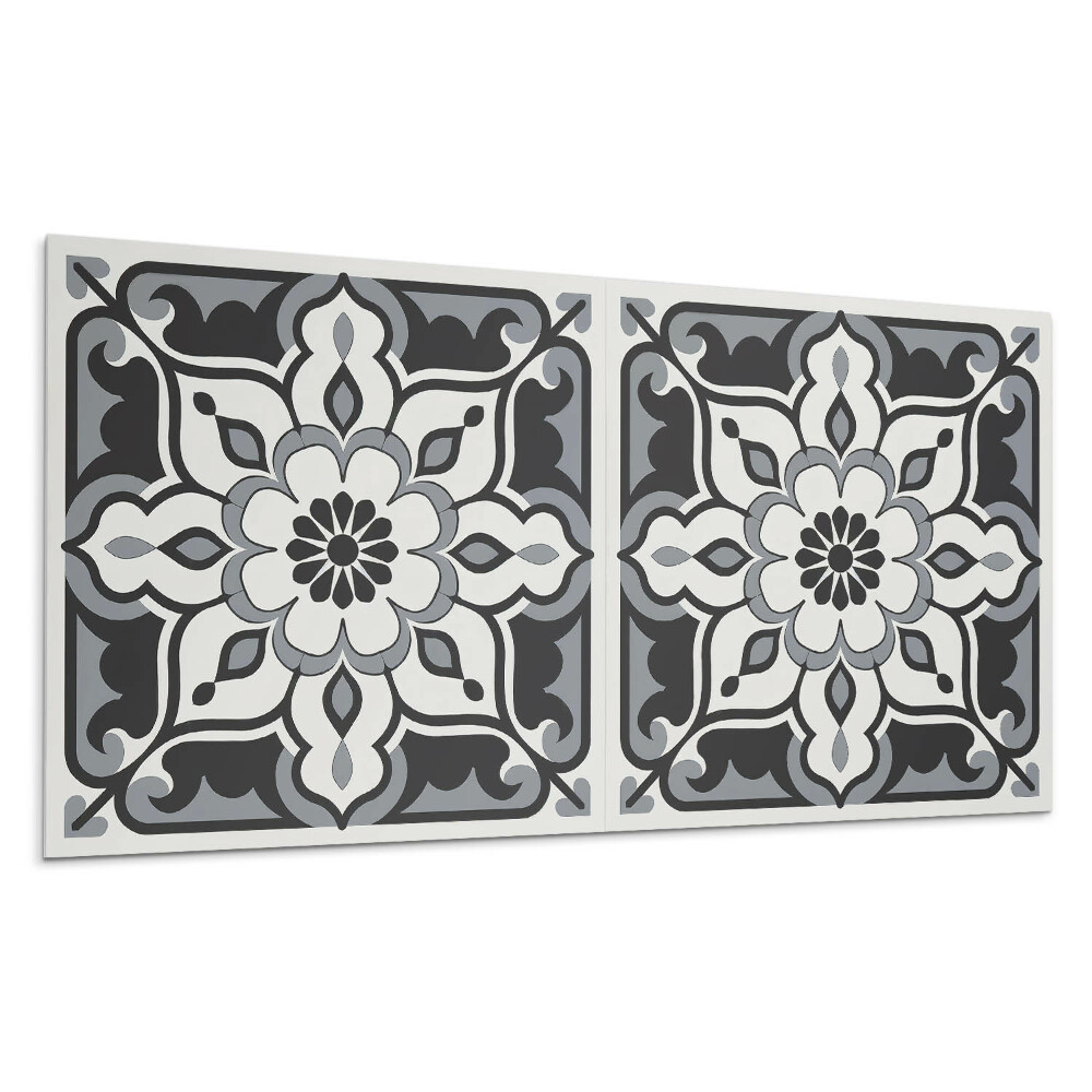 Panou perete Model floral cu ornamente