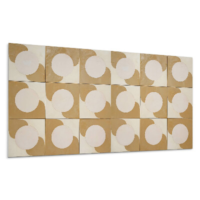 Panou decorativ pvc Cercuri și arcuri geometrice