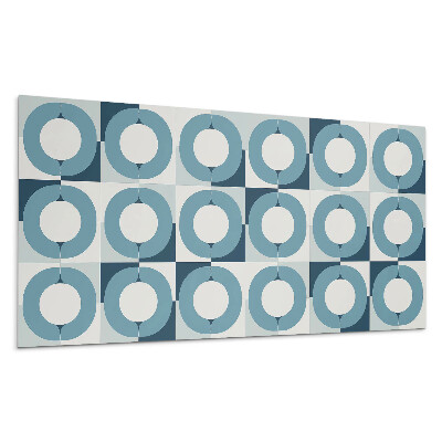 Panou decorativ bucatarie Geometria cercurilor în sistem