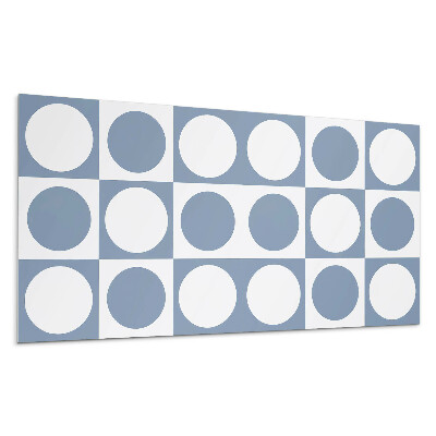 Panou decorativ Cercuri geometrice într-o grilă