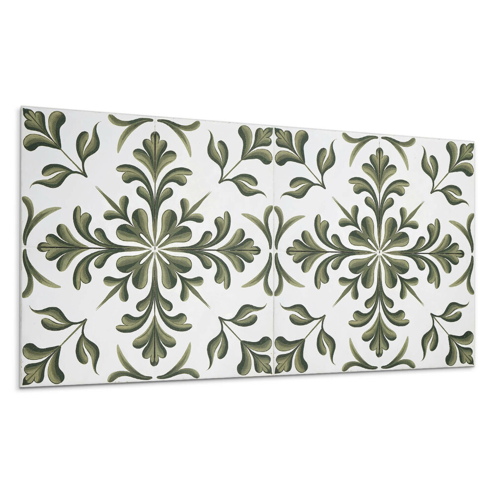 Panou perete Model de plante pe fundal