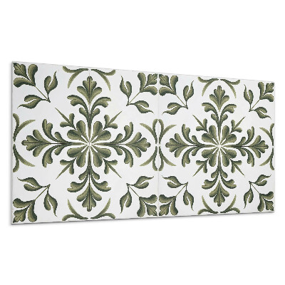 Panou perete Model de plante pe fundal