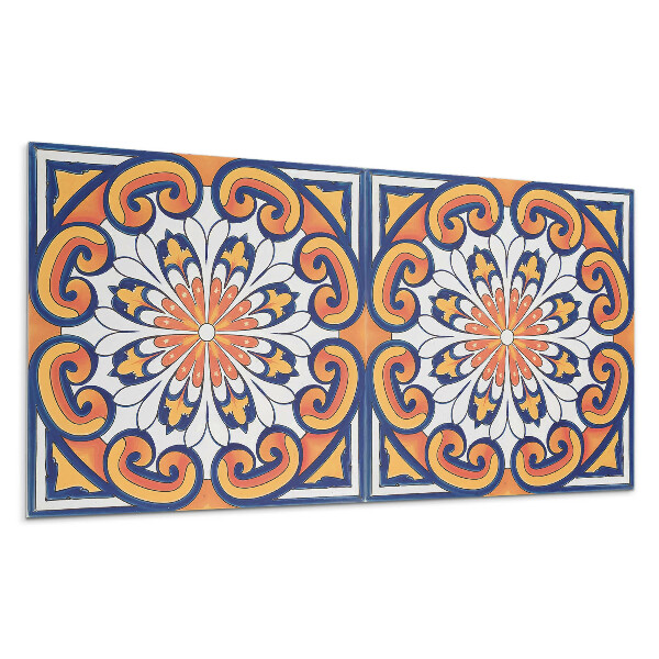 Panou perete Model floral pe fundal