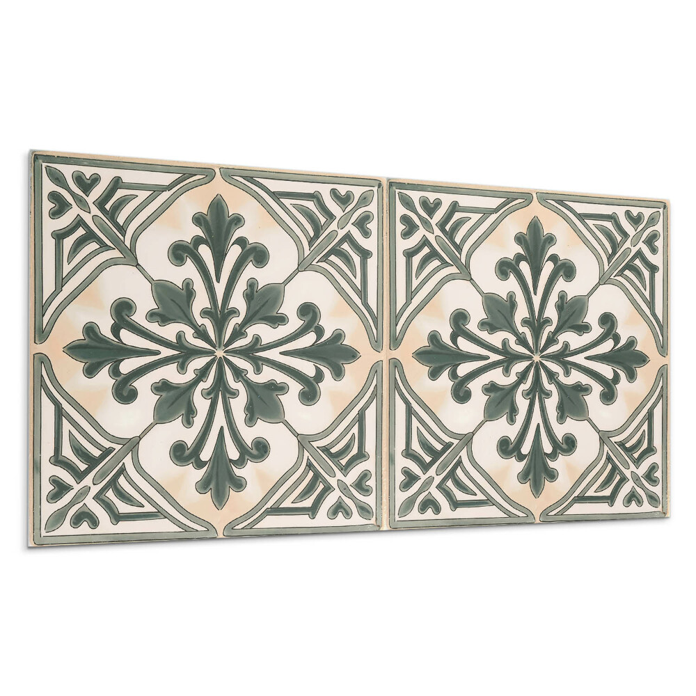 Panou perete Model de plantă într-un pătrat