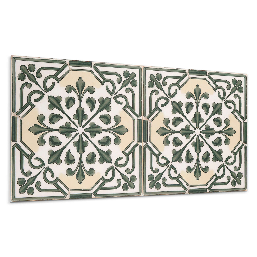 Panou decorativ pvc Model vegetal pe faianță