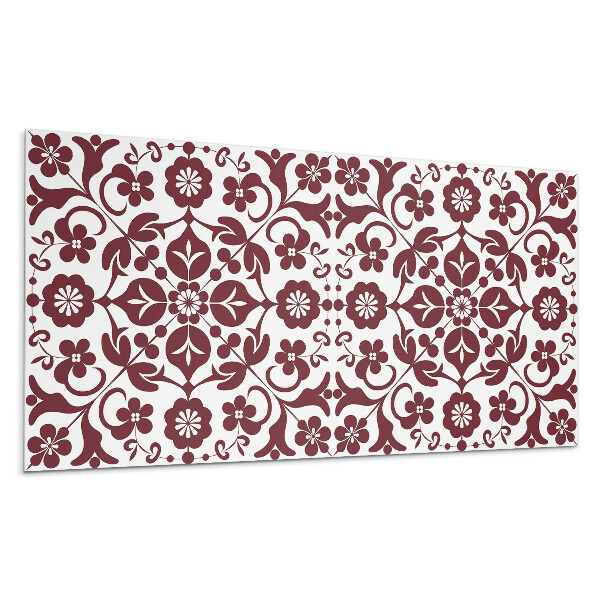 Panou decorativ pvc Model floral cu ornamente