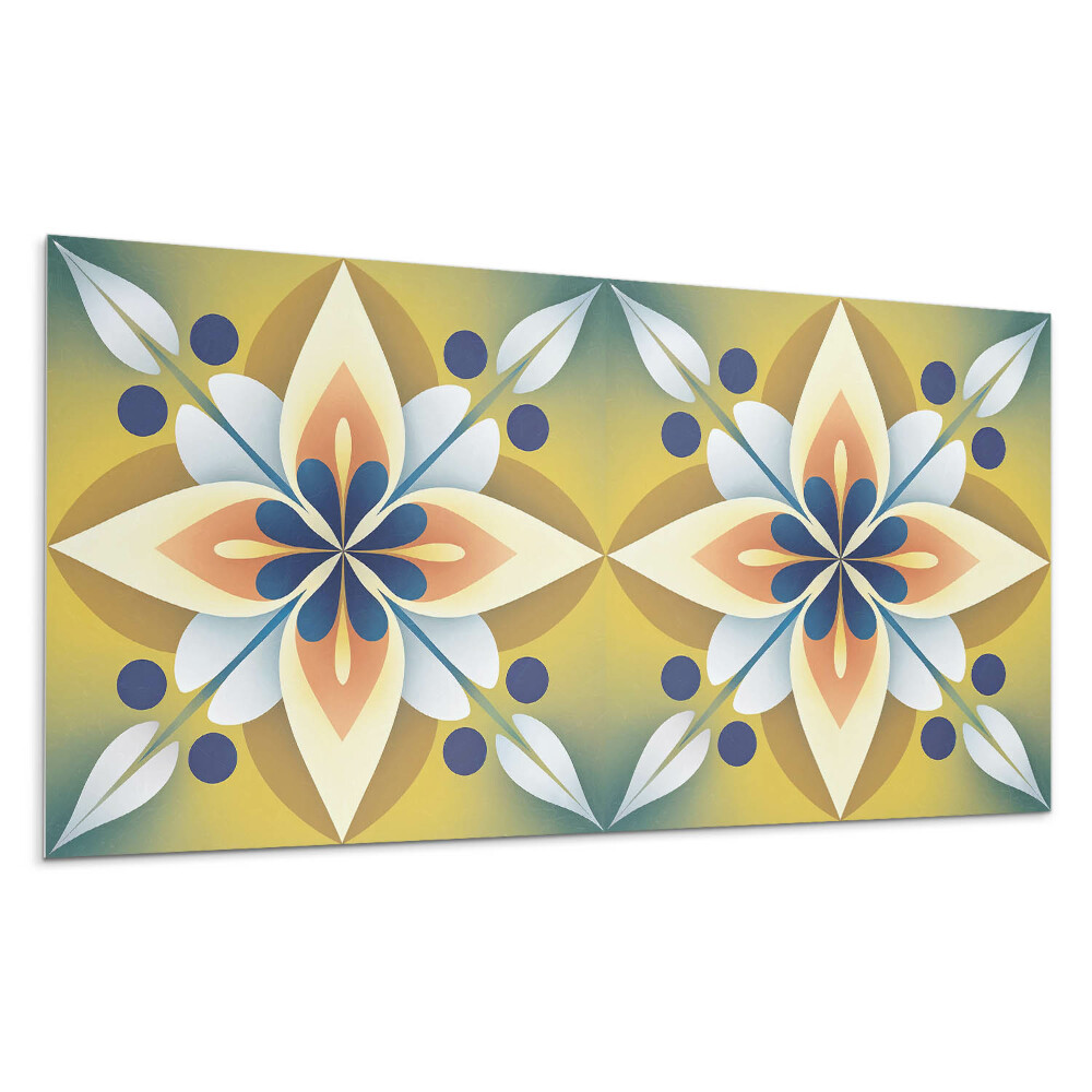 Panou perete Model floral de mandală