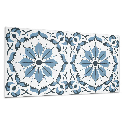 Panou decorativ bucatarie Model floral cu detalii