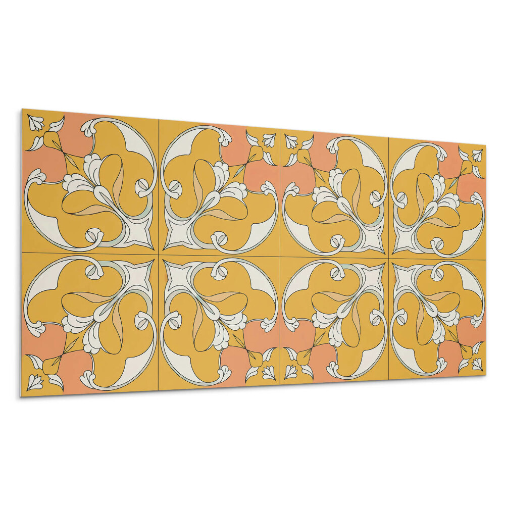 Panou decorativ Model floral în simetrie