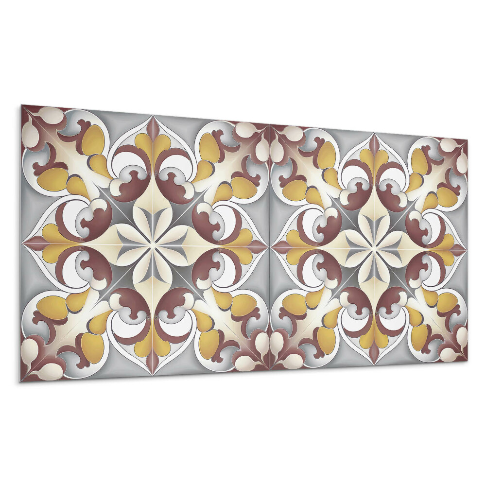 Panou perete Model floral de mozaic