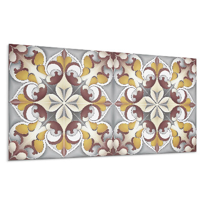 Panou perete Model floral de mozaic