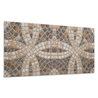 Panou decorativ Model mozaic în țesătură