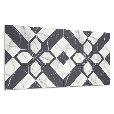 Panou decorativ Model geometric de marmură