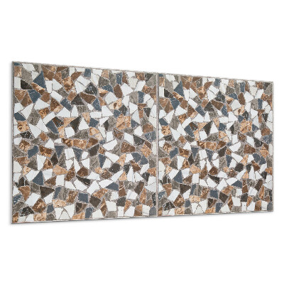 Panou decorativ Mozaic cu diferite forme