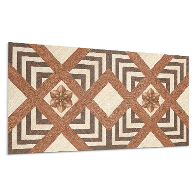 Panou decorativ bucatarie Model cu motive geometrice