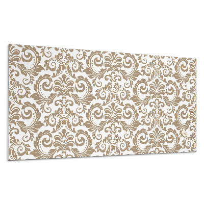 Panou decorativ bucatarie Model de plante cu ornamente