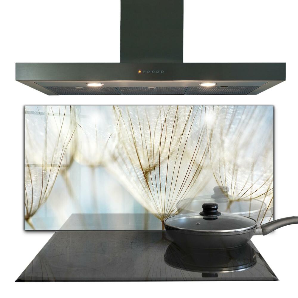 Sticlă pentru bucătărie Păpădie în vânt