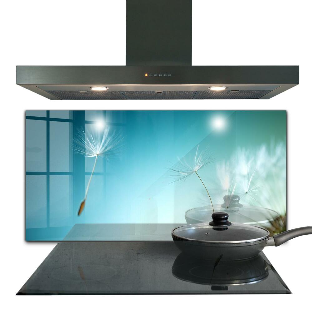 Sticlă bucătărie Păpădie în vânt