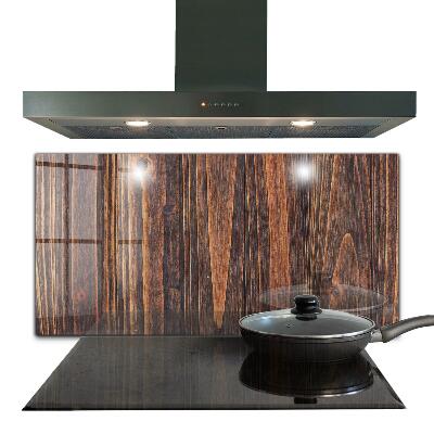 Sticlă pentru bucătărie Textură naturală a lemnului