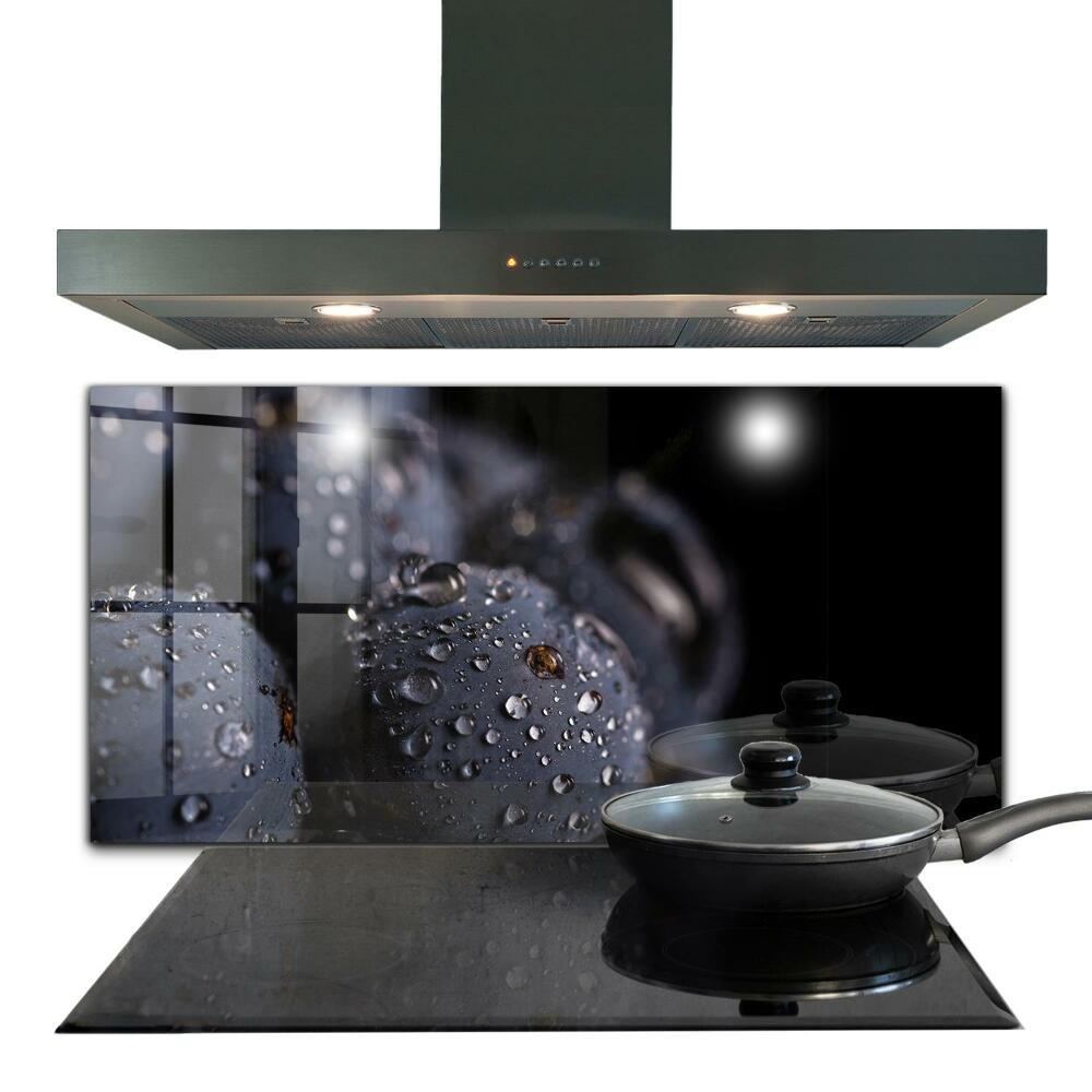 Sticlă bucătărie Afine suculente