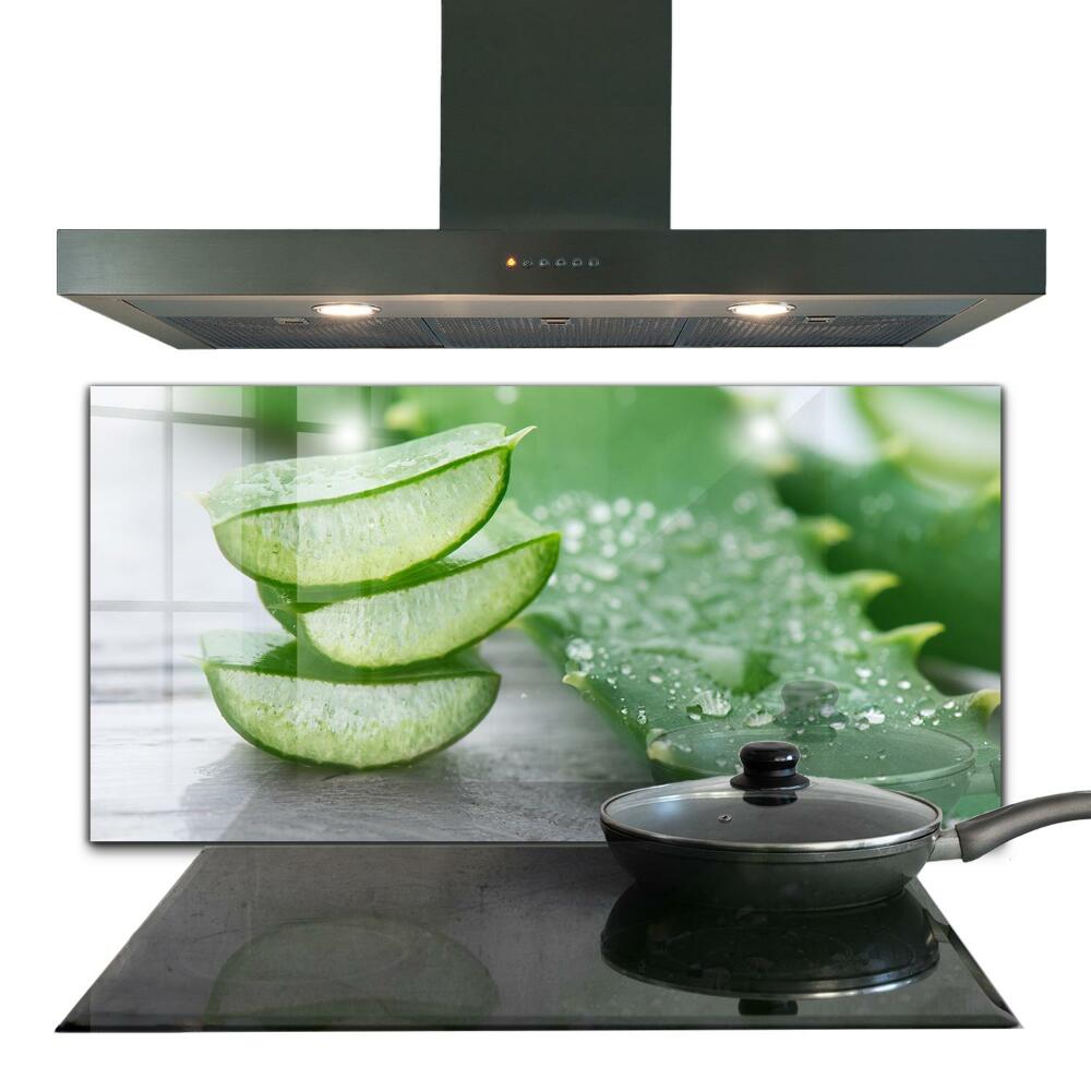 Sticlă pentru bucătărie Aloe vera plantă