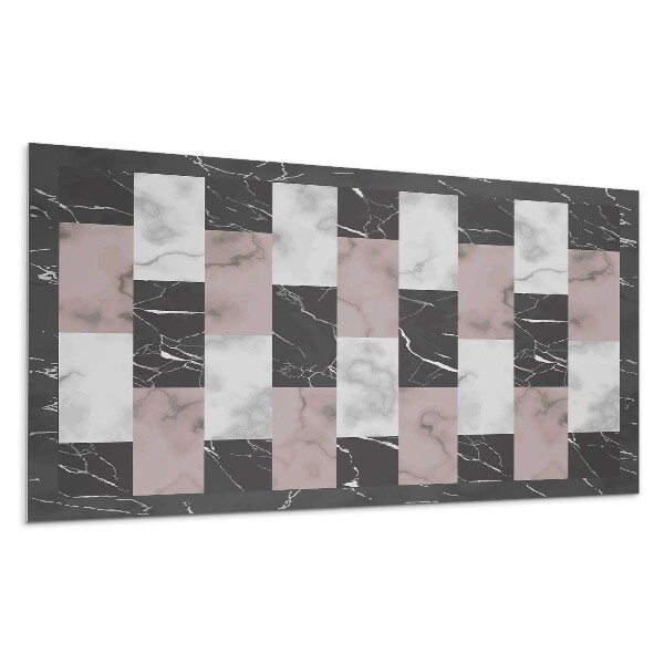 Panou decorativ pvc Model de plăci de marmură