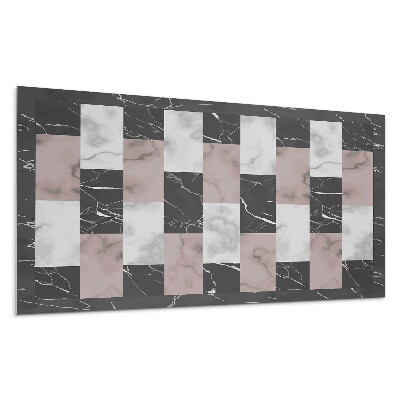 Panou decorativ pvc Model de plăci de marmură