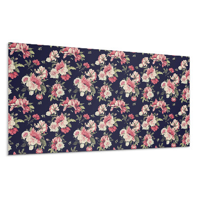 Panou decorativ pvc Model floral pe fundal