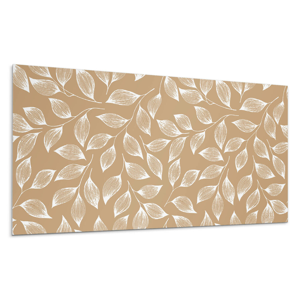 Panou decorativ pvc Frunze pe un fundal texturat