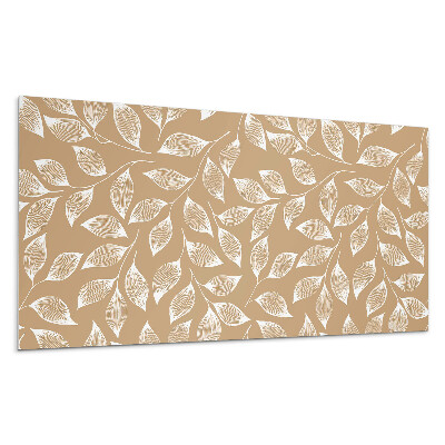 Panou decorativ pvc Frunze pe un fundal texturat