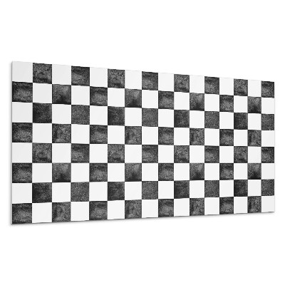 Panou perete Model texturat de tablă de șah