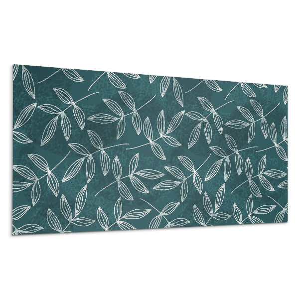 Panou decorativ pvc Frunze pe un fundal texturat