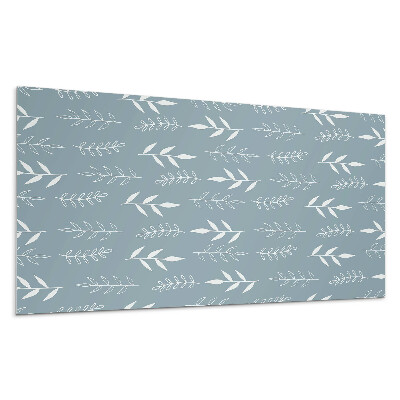 Panou de perete Model de plante pe fundal