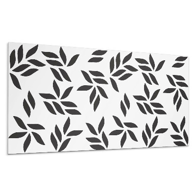 Panou decorativ pvc Model cu frunze pe fundal