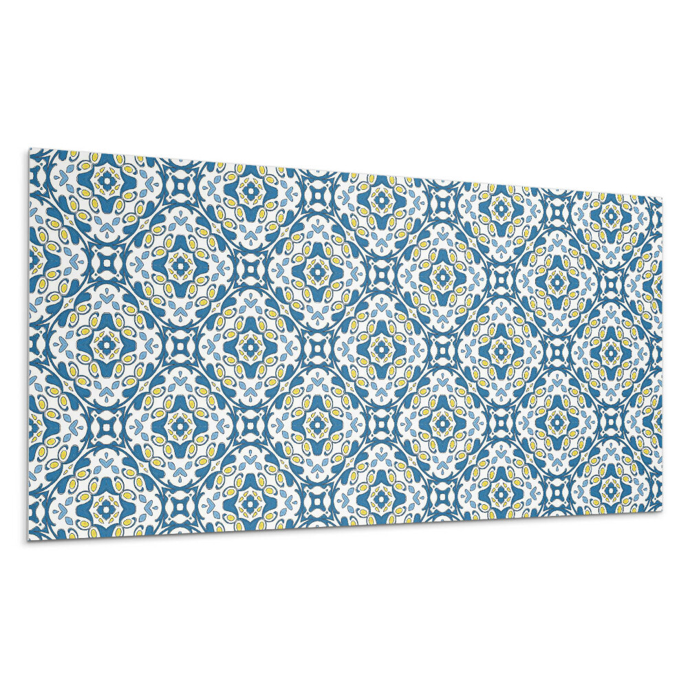 Panou decorativ pvc Model geometric cu motiv floral