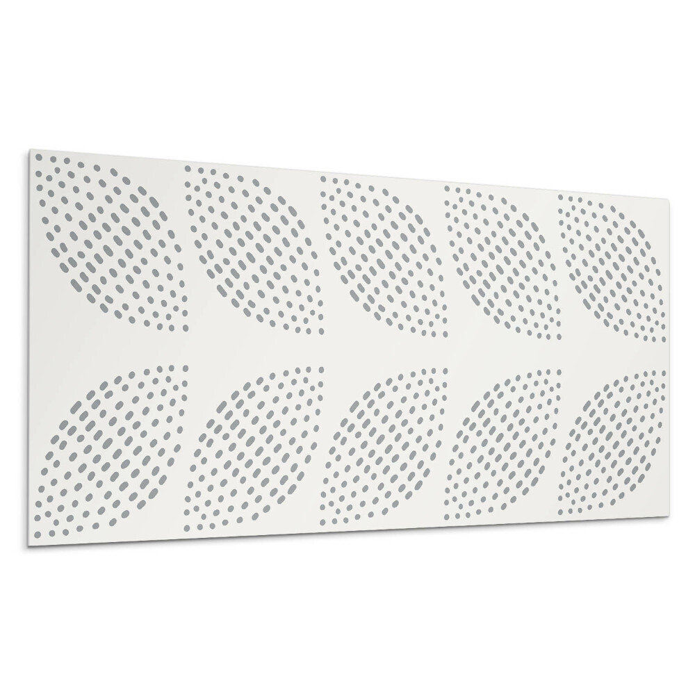 Panou de perete Model de frunze cu puncte