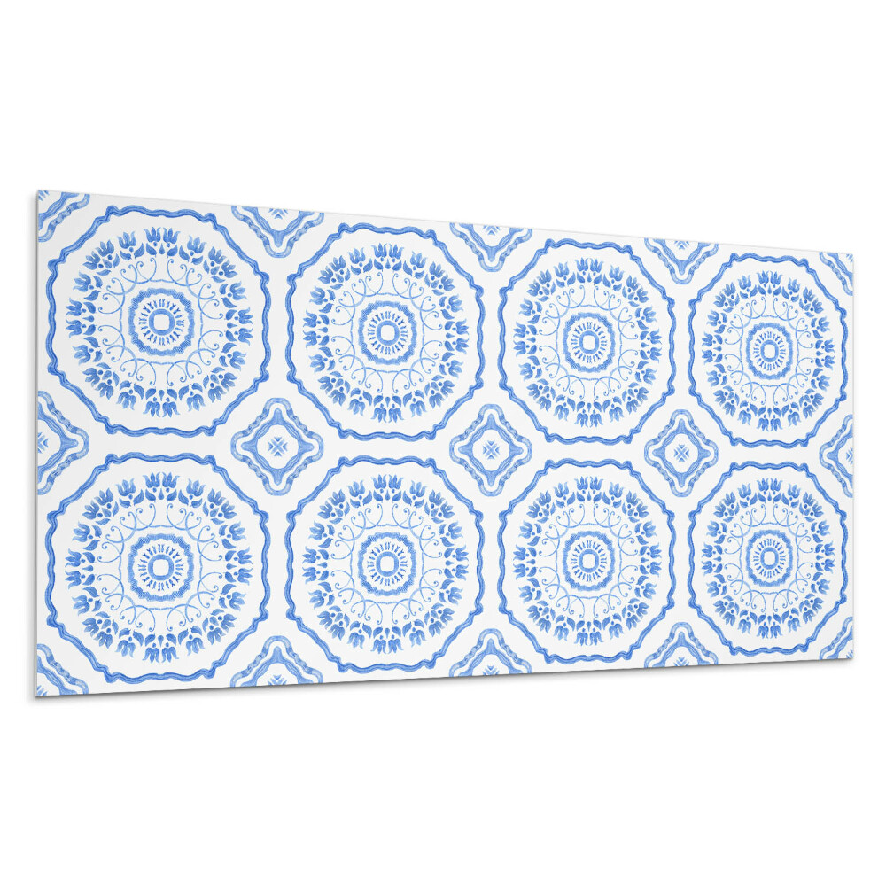 Panou decorativ pvc Motiv floral într-un cerc