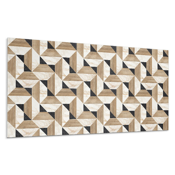 Panou de perete Model geometric de țiglă