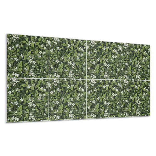 Panou de perete Model floral de plante